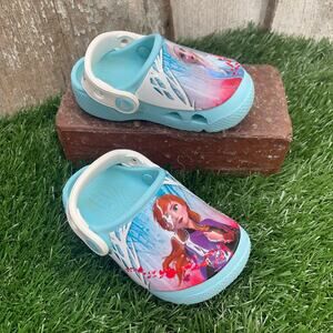 CROCS Blue Sneakers Ventilated Slip-On Design